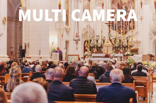 FUNERAL LIVE-STREAMING (multi-camera setup)